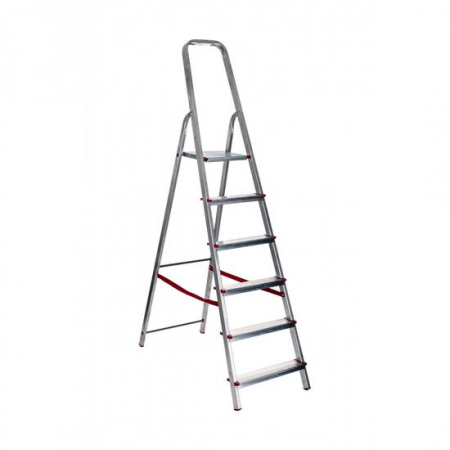 Scari de lucru - SCARA ALUMINIU, MASTER, 5 TREPTE, PLATFORMA, MAX 125 KG, 1.97 M