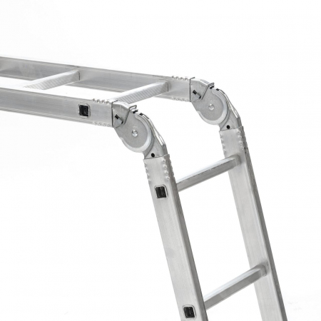SCARA ALUMINIU, RABATABILA, 4X3 TREPTE, MAX 150 KG, ALVEROSAL [2]