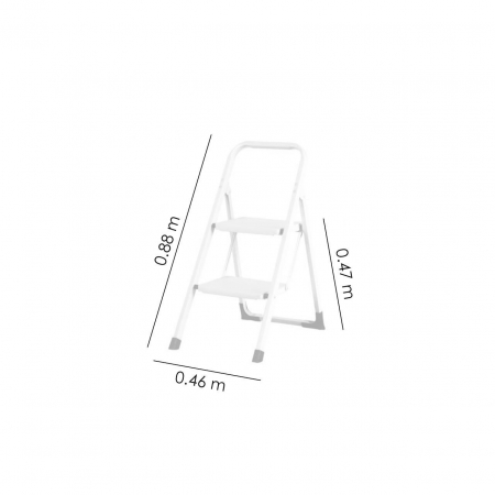 SCARA OTEL, 2 TREPTE, MAX 150 KG, 0.88 M, DRABEST [2]