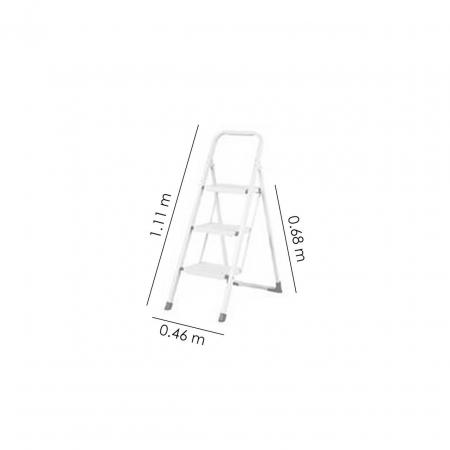 SCARA OTEL, 3 TREPTE, MAX 150 KG, 1.11 M, DRABEST [2]