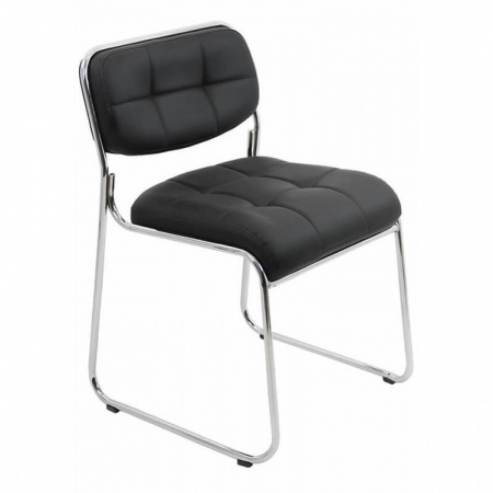 Scaune vizitator - SCAUN ASTEPTARE AZAY INTERIORS 608 NEGRU