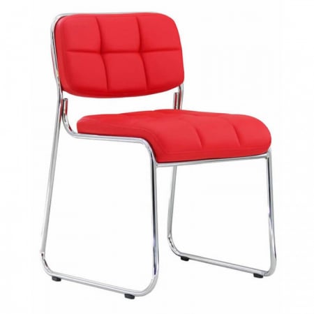 Scaune vizitator - SCAUN ASTEPTARE AZAY INTERIORS 608 ROSU