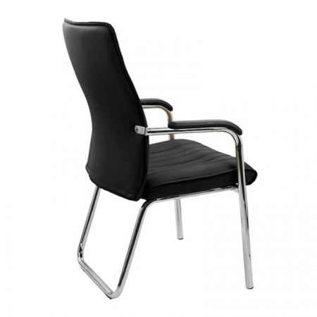 SCAUN ASTEPTARE AZAY INTERIORS 614 NEGRU [1]