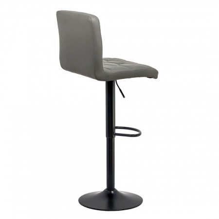 SCAUN BAR CU SPATAR REGLABIL DIN PIELE ECOLOGICA ABS 147 GRI [4]