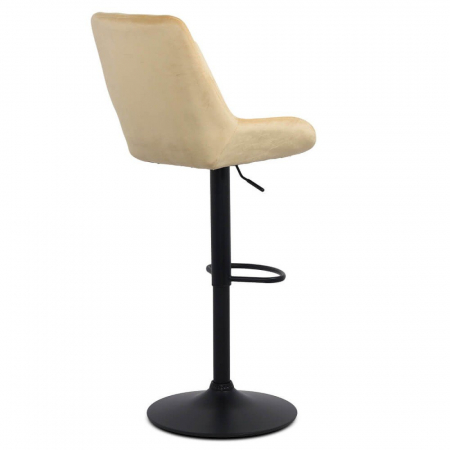 SCAUN BAR REGLABIL DIN CATIFEA ABS 145 CREM [3]