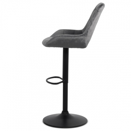 SCAUN BAR REGLABIL DIN CATIFEA ABS 145 GRI [3]