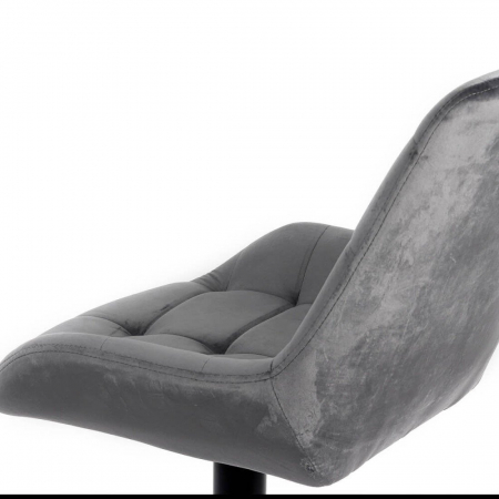 SCAUN BAR REGLABIL DIN CATIFEA ABS 145 GRI [6]