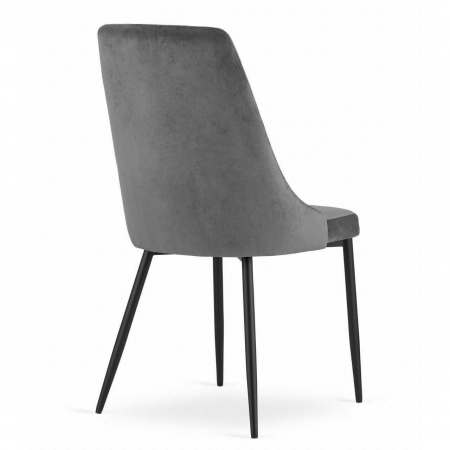 SCAUN BUCATARIE/LIVING, ARTOOL, IMOLA, CATIFEA, METAL, GRI, 48.5X61X93.5 CM [3]