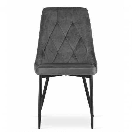 SCAUN BUCATARIE/LIVING, ARTOOL, IMOLA, CATIFEA, METAL, GRI, 48.5X61X93.5 CM [5]