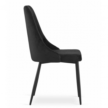 SCAUN BUCATARIE/LIVING, ARTOOL, IMOLA, CATIFEA, METAL, NEGRU, 48.5X61X93.5 CM [4]