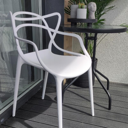 SCAUN BUCATARIE/LIVING, ARTOOL, KATO, PP, ALB, 54X55X82.5 CM [3]