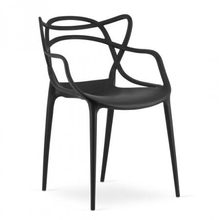Amenajari Interioare - SCAUN BUCATARIE/LIVING, ARTOOL, KATO, PP, NEGRU, 54X55X82.5 CM