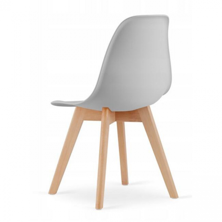 SCAUN BUCATARIE/LIVING, ARTOOL, KITO, PP, LEMN, GRI, 46X54.5X80 CM [4]