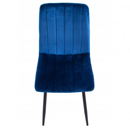 SCAUN BUCATARIE/LIVING, ARTOOL, LAVA, CATIFEA, METAL, BLEUMARIN SI NEGRU, 43X51X90 CM [1]