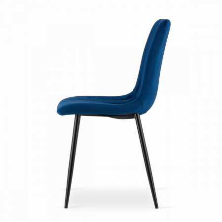 SCAUN BUCATARIE/LIVING, ARTOOL, LAVA, CATIFEA, METAL, BLEUMARIN SI NEGRU, 43X51X90 CM [7]