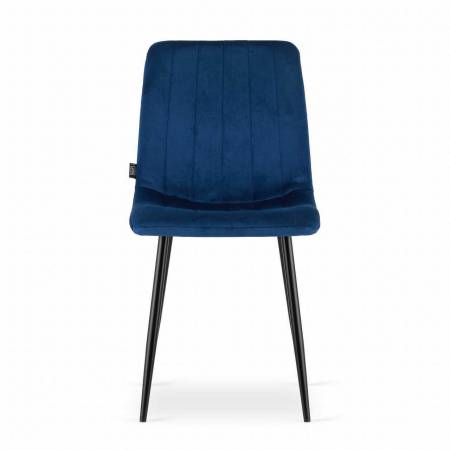 SCAUN BUCATARIE/LIVING, ARTOOL, LAVA, CATIFEA, METAL, BLEUMARIN SI NEGRU, 43X51X90 CM [8]