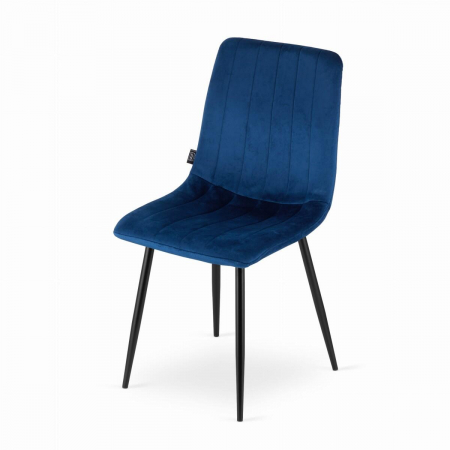 SCAUN BUCATARIE/LIVING, ARTOOL, LAVA, CATIFEA, METAL, BLEUMARIN SI NEGRU, 43X51X90 CM [5]