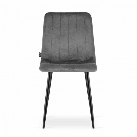 SCAUN BUCATARIE/LIVING, ARTOOL, LAVA, CATIFEA, METAL, GRI SI NEGRU, 43X51X90 CM [4]