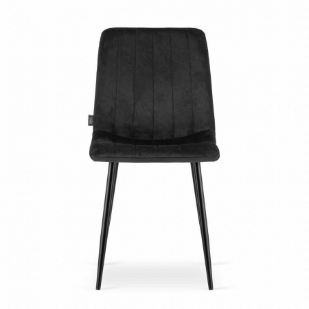SCAUN BUCATARIE/LIVING, ARTOOL, LAVA, CATIFEA, METAL, NEGRU, 43X51X90 CM [4]