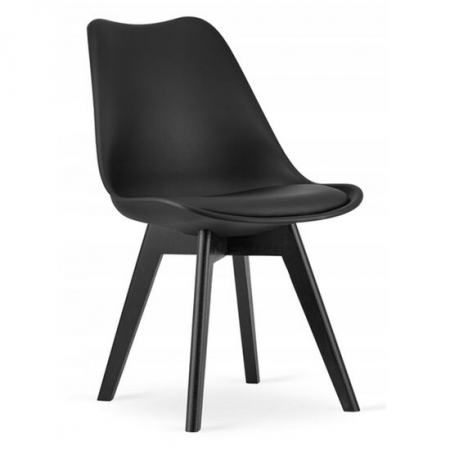 Scaune bucatarie - SCAUN BUCATARIE/LIVING, ARTOOL, MARK, PP, LEMN, NEGRU, 49X55.5X82.5 CM