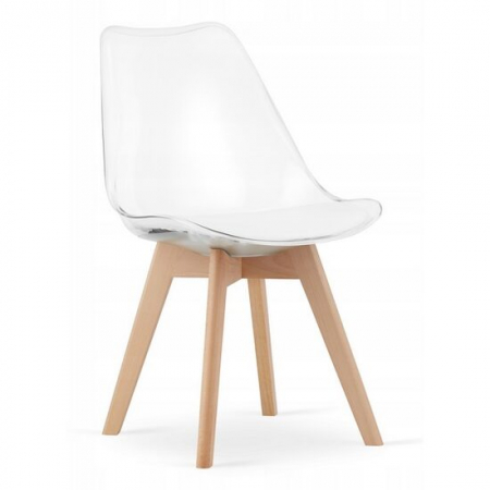 Scaune bucatarie - SCAUN BUCATARIE/LIVING, ARTOOL, MARK, PP, LEMN, TRANSPARENT, 49X42X82.5 CM
