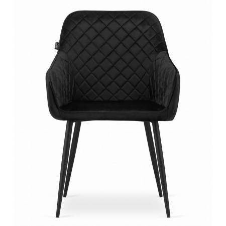 SCAUN BUCATARIE/LIVING, ARTOOL, NUGAT, CATIFEA, METAL, NEGRU, 58X54.5X91 CM [6]