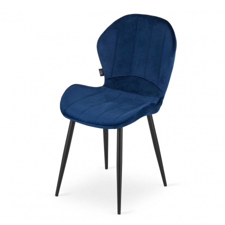 SCAUN BUCATARIE/LIVING, ARTOOL, TERNI, CATIFEA, METAL, BLEUMARIN, 50X62X86 CM [15]