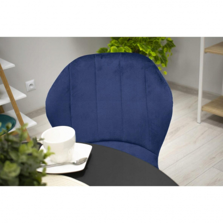 SCAUN BUCATARIE/LIVING, ARTOOL, TERNI, CATIFEA, METAL, BLEUMARIN, 50X62X86 CM [4]