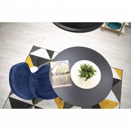 SCAUN BUCATARIE/LIVING, ARTOOL, TERNI, CATIFEA, METAL, BLEUMARIN, 50X62X86 CM [13]