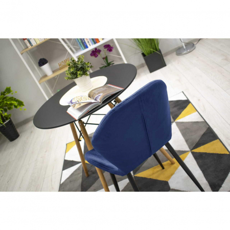 SCAUN BUCATARIE/LIVING, ARTOOL, TERNI, CATIFEA, METAL, BLEUMARIN, 50X62X86 CM [11]