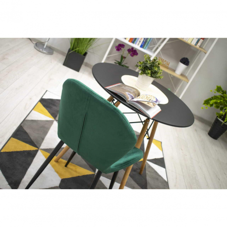 SCAUN BUCATARIE/LIVING, ARTOOL, TERNI, CATIFEA, METAL, VERDE, 50X62X86 CM [1]