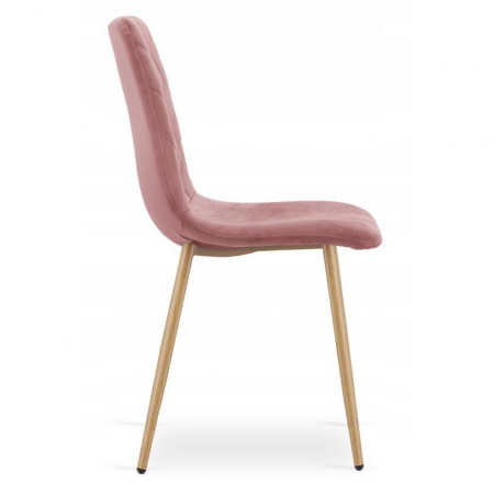 SCAUN BUCATARIE/LIVING, ARTOOL, TURIN, CATIFEA, LEMN, ROZ, 44.5X53X88.5 CM [6]