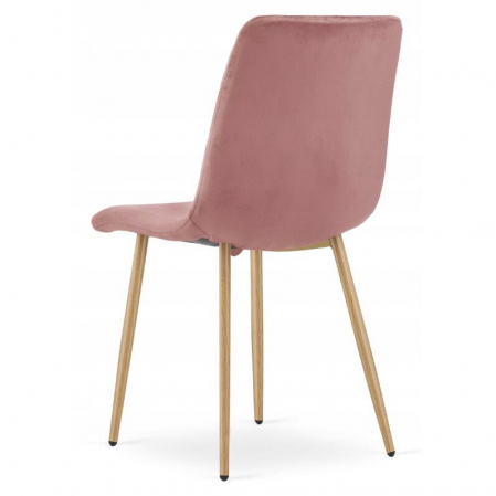 SCAUN BUCATARIE/LIVING, ARTOOL, TURIN, CATIFEA, LEMN, ROZ, 44.5X53X88.5 CM [5]