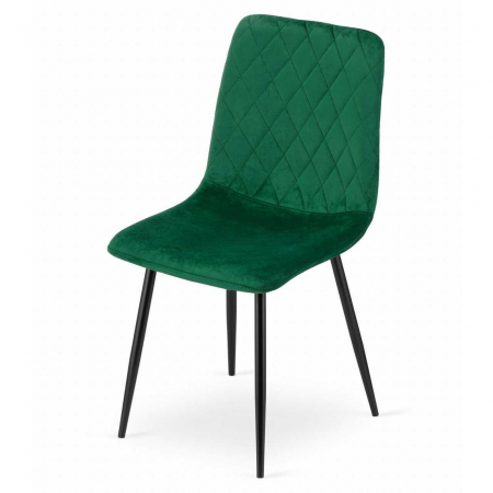 SCAUN BUCATARIE/LIVING, ARTOOL, TURIN, CATIFEA, METAL, VERDE SI NEGRU, 44.5X53X88.5 CM [1]