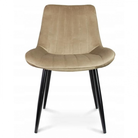 SCAUN BUCATARIE/LIVING, CATIFEA, METAL, BEJ, 54X61X83 CM, VIVA [3]