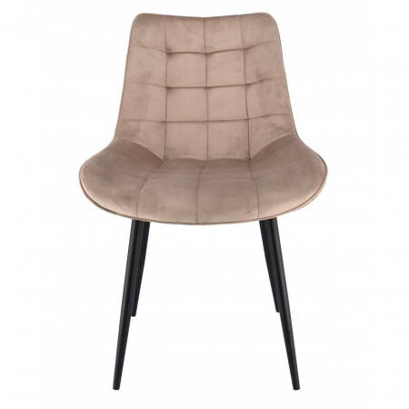 SCAUN BUCATARIE/LIVING, JUMI, MISTY, CATIFEA, METAL, BEJ, 53X63X83 CM [2]
