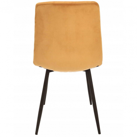 SCAUN BUCATARIE/LIVING, JUMI, PIADO, CATIFEA, METAL, MUSTAR SI NEGRU, 44X52X89 CM [2]