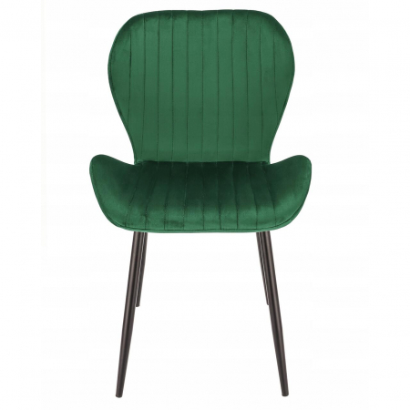 SCAUN BUCATARIE/LIVING, JUMI, VEIRA, CATIFEA, METAL, VERDE, 52X57X85 CM [2]