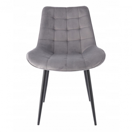 SCAUN BUCATARIE/LIVING, METALIC, CATIFEA, GRI, 53X63X83 CM, MISTY [3]