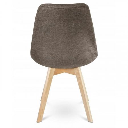 SCAUN BUCATARIE/LIVING, STOFA, LEMN, MARO, 49X55X82 CM, ALTA [5]