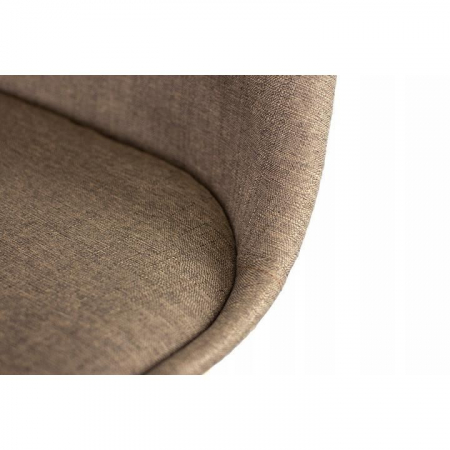 SCAUN BUCATARIE/LIVING, STOFA, LEMN, MARO, 49X55X82 CM, ALTA [3]