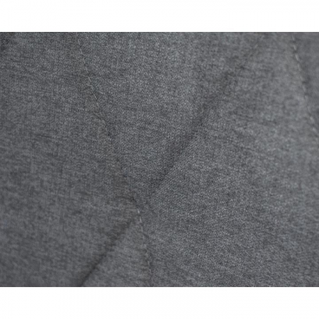 SCAUN BUCATARIE/LIVING, TAPITAT, TEXTIL, METAL, GRI, 44X52X89 CM, VENA [2]