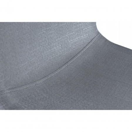 SCAUN BUCATARIE/LIVING, TEXTIL, METAL, GRI, 43X52X88 CM, LISSY [3]