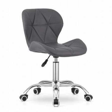 Scaune - SCAUN DE BIROU, ARTOOL, AVOLA, ROTATIV, PIELE ECOLOGICA, GRI, 47.5X55.5X84.5 CM