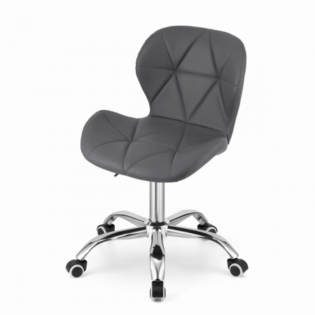 SCAUN DE BIROU, ARTOOL, AVOLA, ROTATIV, PIELE ECOLOGICA, GRI, 47.5X55.5X84.5 CM [6]