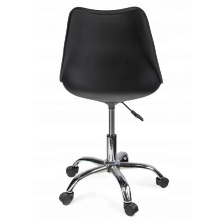 Scaun de birou, rotativ, negru, [1]