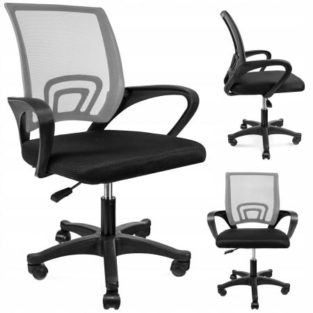 Scaune - Scaun de birou SMART gri