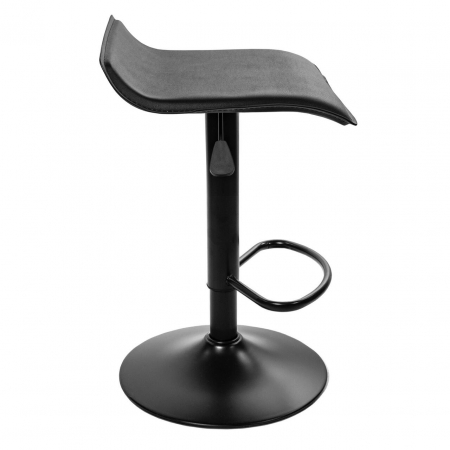 SCAUN DE BUCATARIE/BAR, ARTOOL, FORT, ROTATIV, PIELE ECOLOGICA, NEGRU, 38X39X84 CM [3]