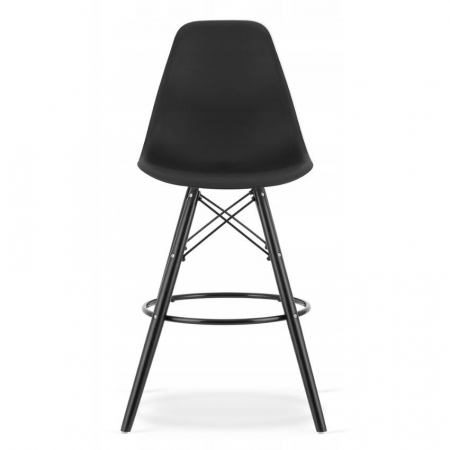 SCAUN DE BUCATARIE/BAR, ARTOOL, PP, LEMN, NEGRU, 54X55X107.5 CM [1]