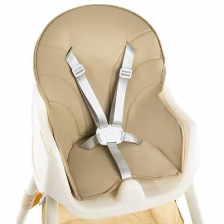 SCAUN DE MASA PENTRU BEBELUSI, 3 IN 1, BEJ, MAX 20 KG, 60X75X92 CM, KRUZZEL [7]